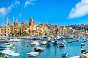 Port de la Valette à Malte