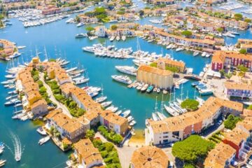 Vue aérienne de Port Grimaud